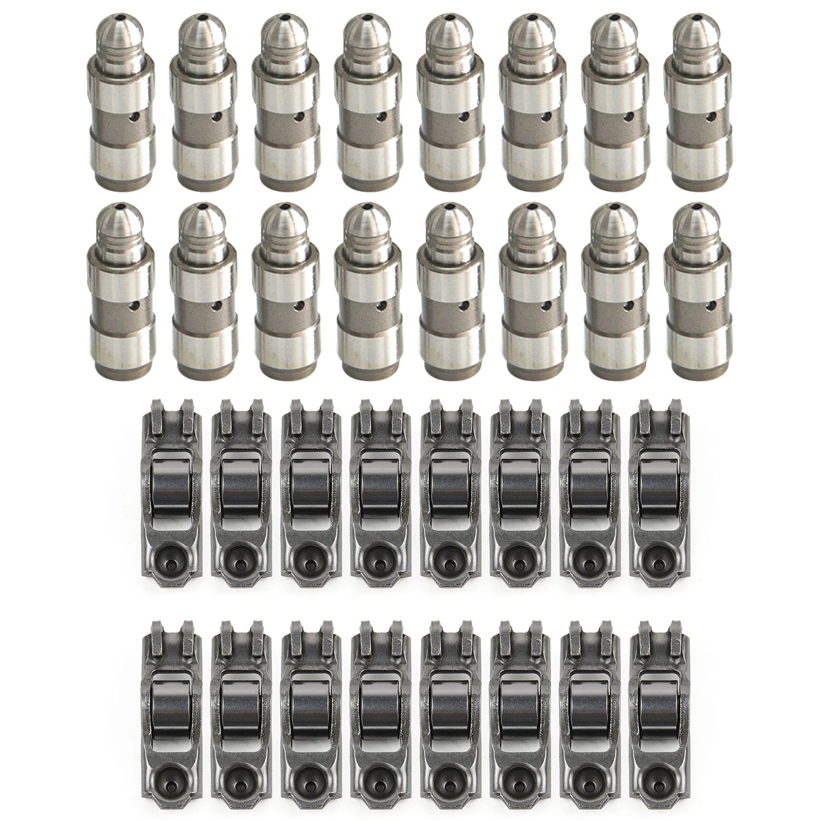 16PCS Intake Exhaust Rocker Arms Lifters for Audi A3 VW Jetta Passat (2006–2019)