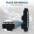 Dashboard Cover Mat for Honda N-Van JJ1 JJ2 (All Years) - Black Blue