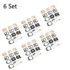 Set of 6 Carburetor Diaphragm Kit for Stihl 021 023 (Walbro K20-WAT WA WT)