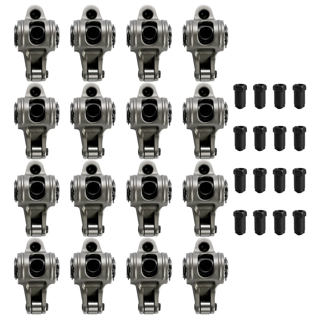 Set of 16 Roller Rocker Arms for Chevy SBC 302 350