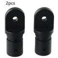 2X Bimini Top Insert Tube Eye End Accessories for Marine Boat Yacht