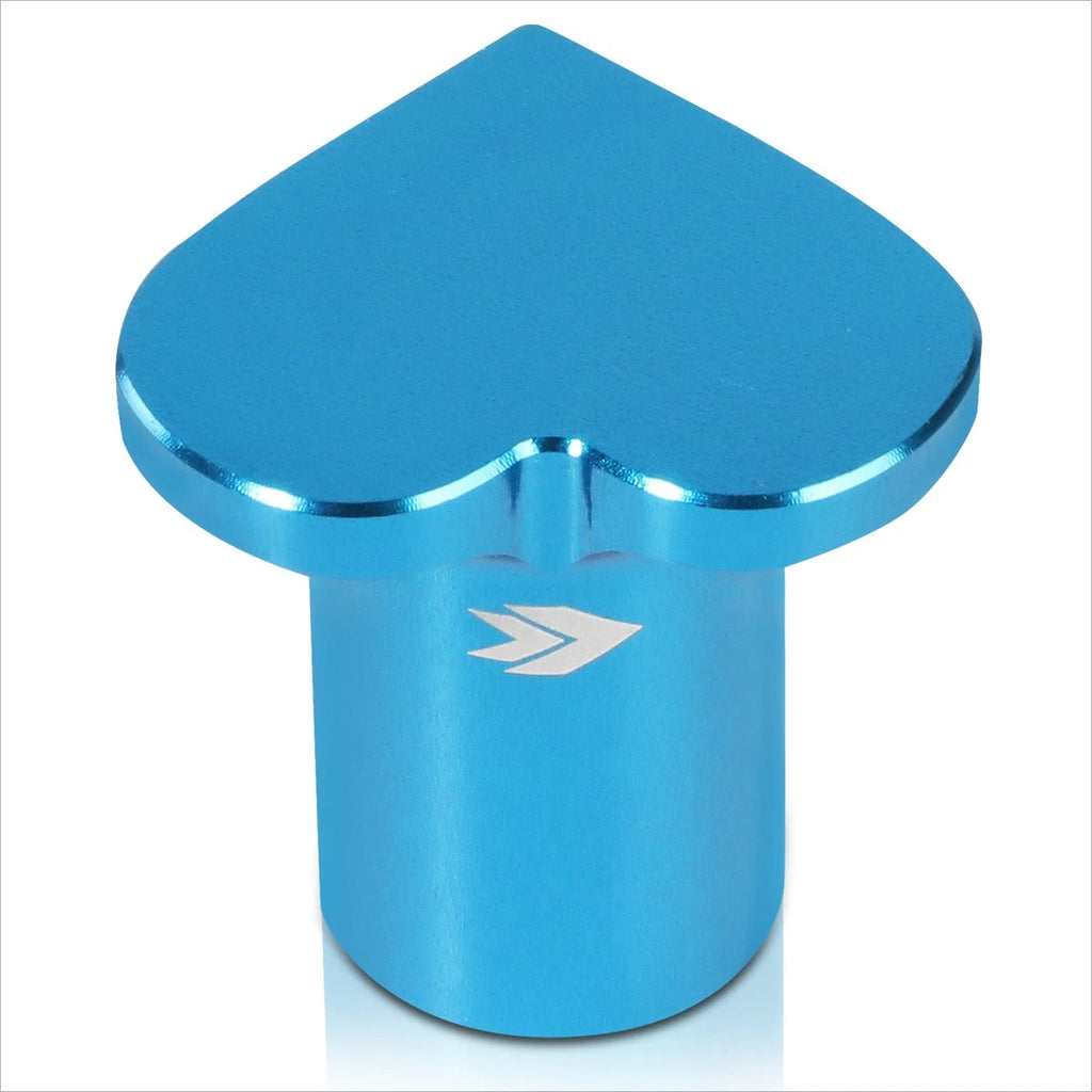NRG DB-H003BL Blue Heart Drift Button for Honda Civic/CRX/S2000 (1988–2009)