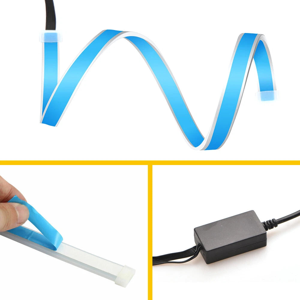 2X LED Sequential Turn Signal Strip for Universal Vehicles