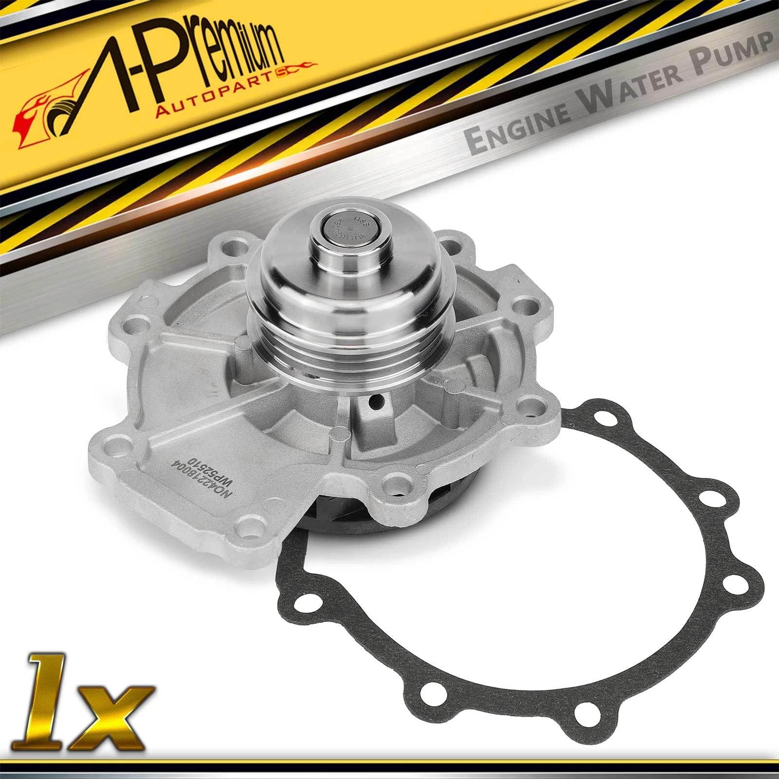 Water Pump with Gasket for Ford Escape (2006–2008), Fusion (2006–2009), Mazda 6 (2003–2008)