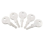 5 x Ignition Keys w/Key Ring for EZGO Golf Carts (1982 - Present)
