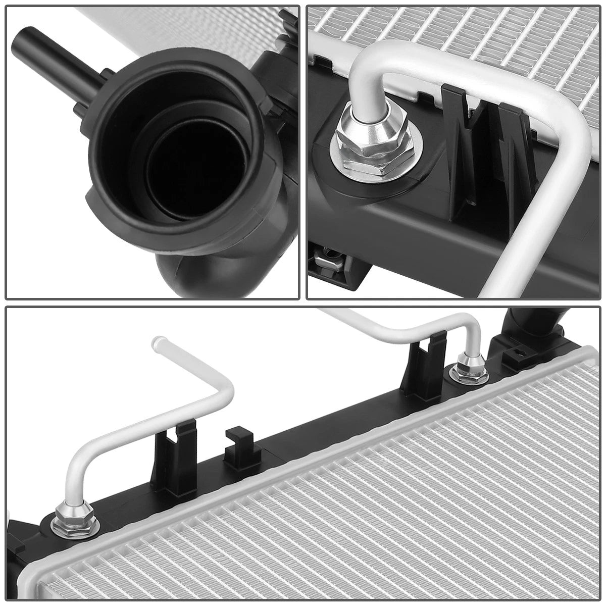 Full Aluminum Replacement Radiator for Hyundai Sonata 2.0T Hybrid (2015–2019) DPI 13506
