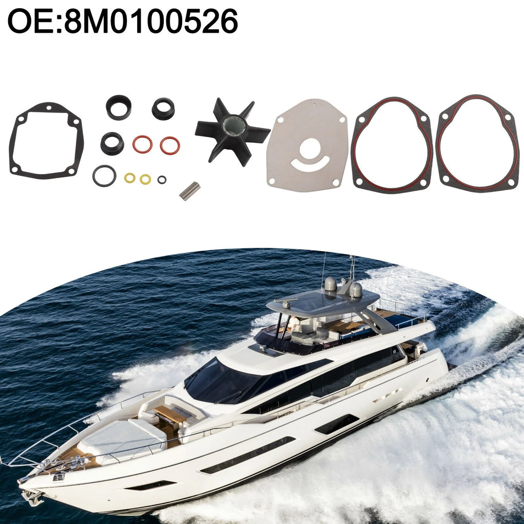Set of 1 Water Pump Impeller Repair Kit for Mercruiser Alpha One Gen 2