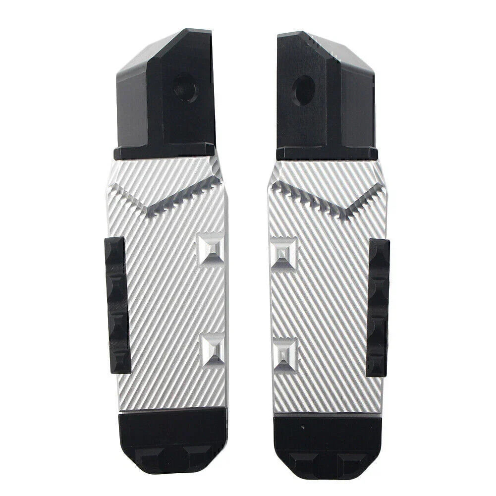 Silver Rear Passenger Foot Pegs for Honda CBR600RR CBR600 F4 F4i (2003-2012)