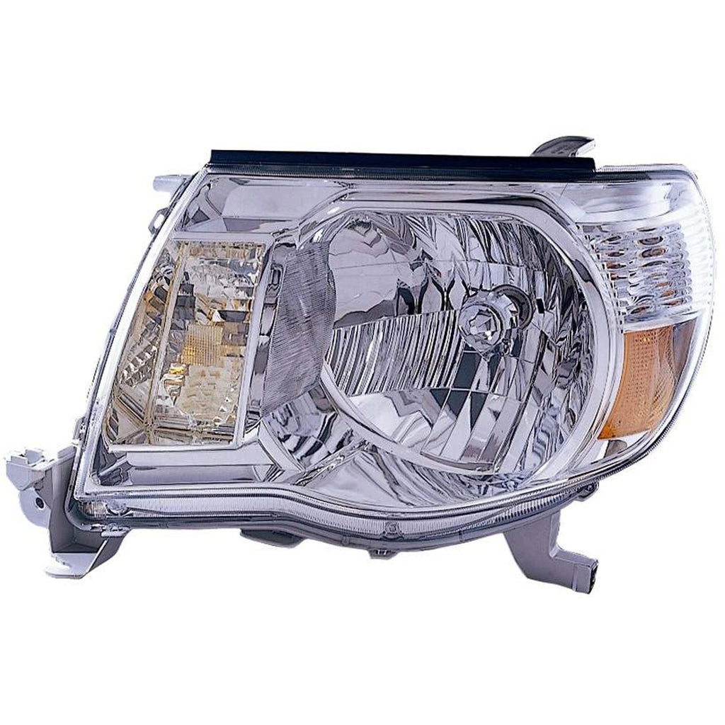 Replacement Clear Chrome Driver Side Head Light Assembly (See Compatible Chart)