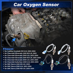 Set of 4 Upstream Downstream Oxygen Sensors for Chevy Silverado 6.0L (2003–2004)