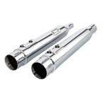 4" Megaphone Slip-on Muffler Exhaust Pipe for Harley Electra Glide (2017–2023)