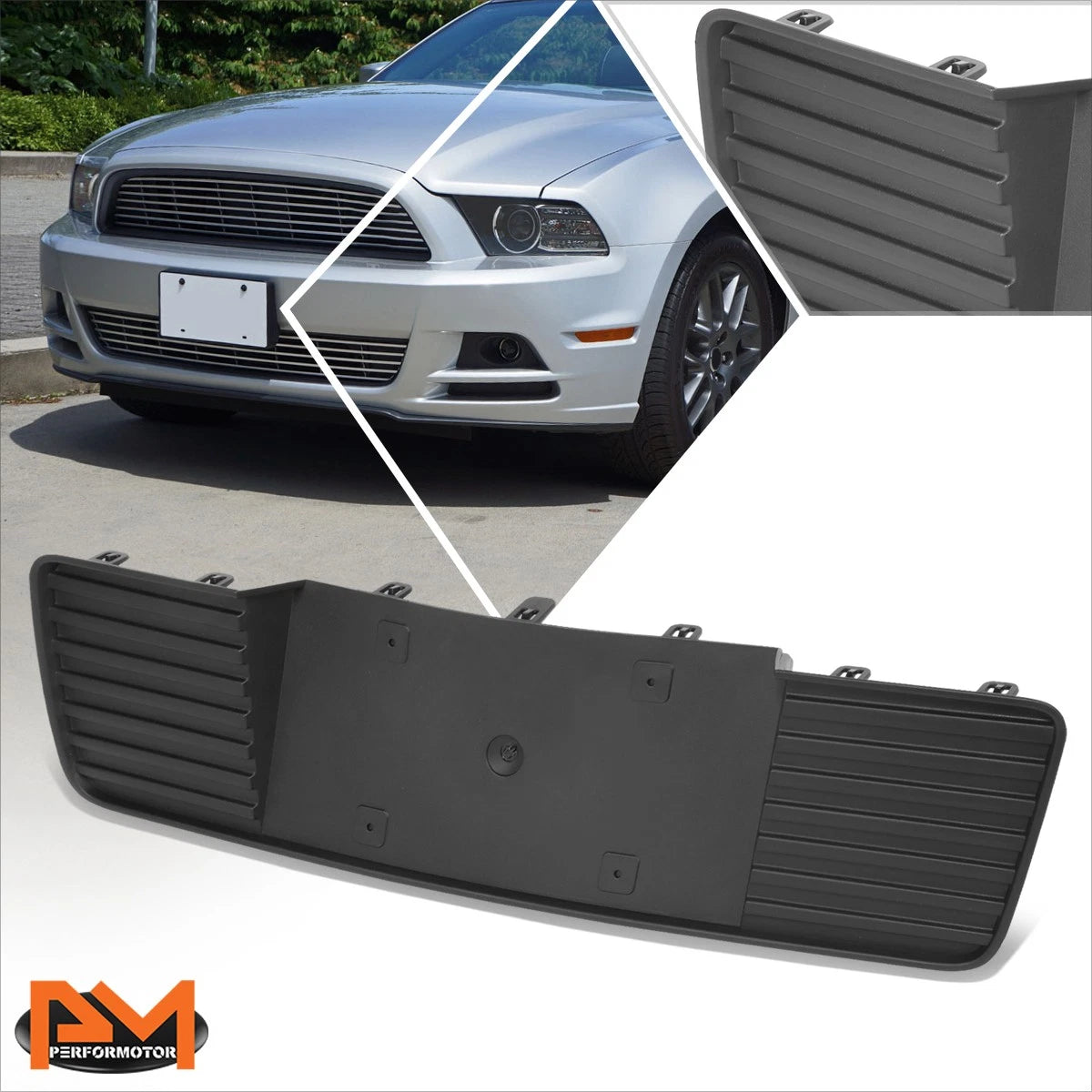 Rear License Plate Mounting Bracket for Ford Mustang GT Boss Shelby (2013–2014)