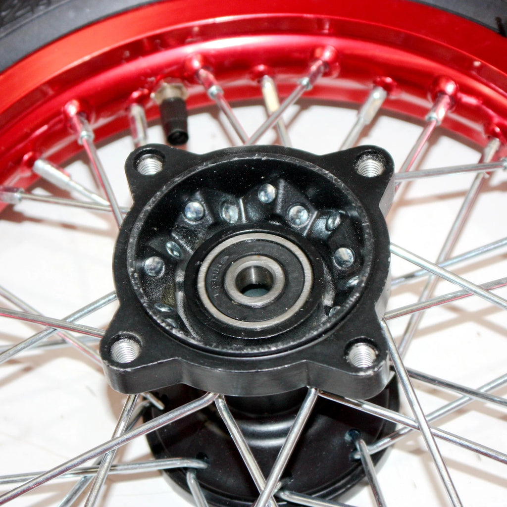 15mm Front Wheel Rim Tire for PIT PRO Trail Dirt Bike (10")