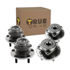 Wheel Hubs for Mitsubishi Galant (2004–2005) Front Rear FWD 4-Wheel ABS
