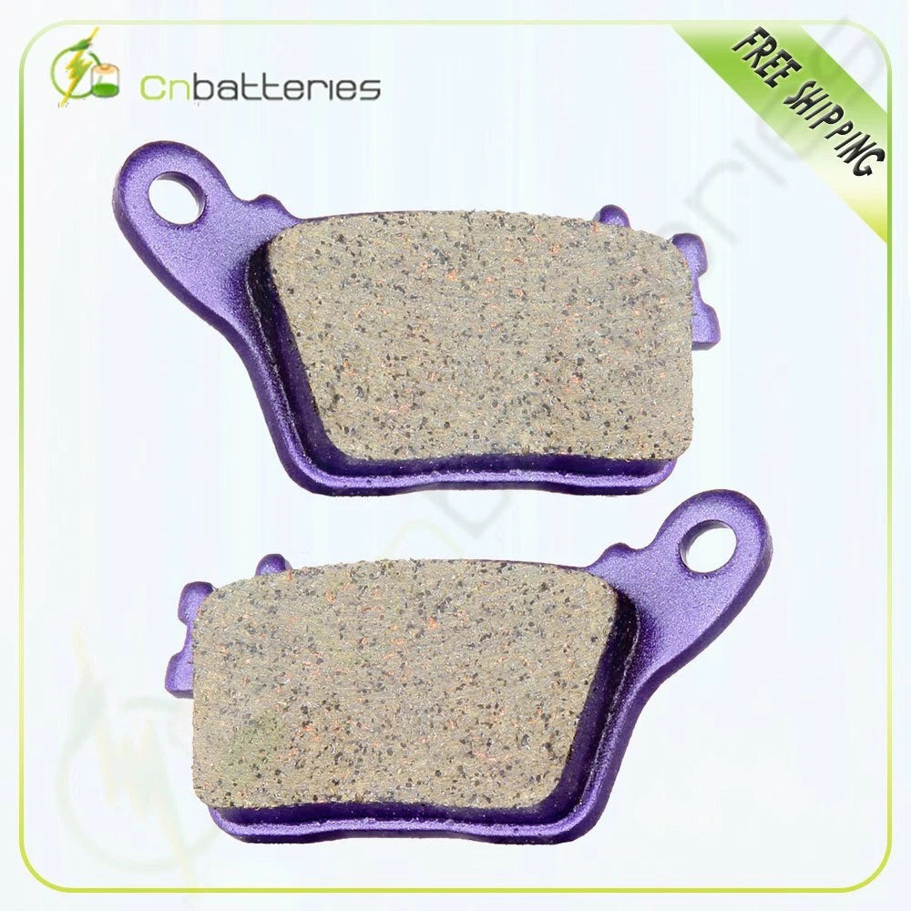 Rear Brake Pads for Honda CBR1000RR ABS CBR600RR (2006–2012) Carbon Fiber