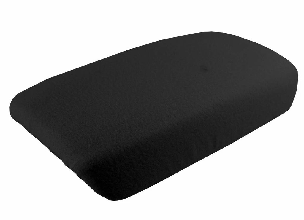 Fleece Console Lid Armrest Cover for Acura TSX (2009–2014) Black