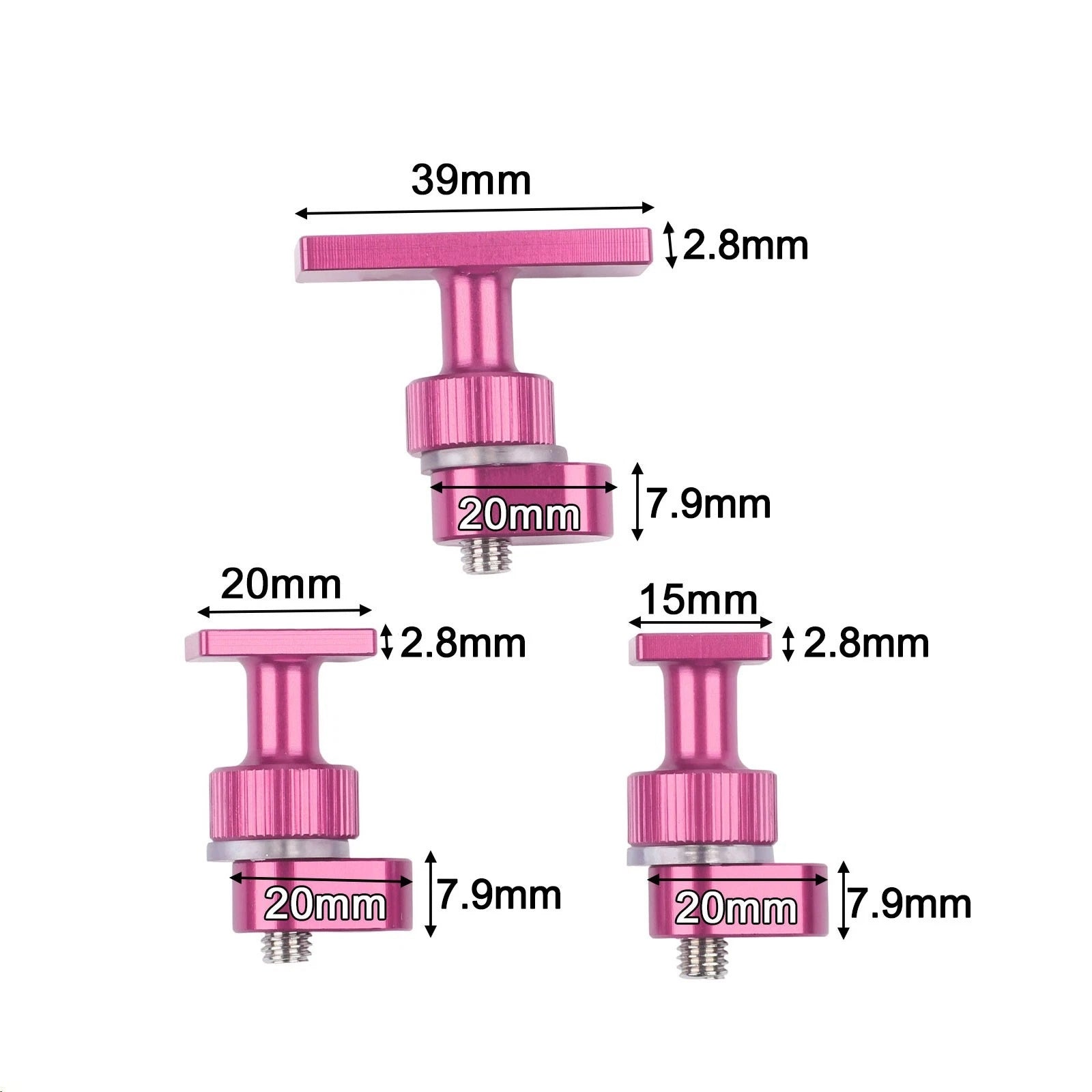 3Pcs Paintless Dent Repair Tabs for Universal Vehicles