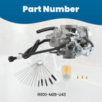 Carburetor Carb Kit for Honda Shadow VLX 600 VT600C (1999–2007) 16100-MZ8-U43