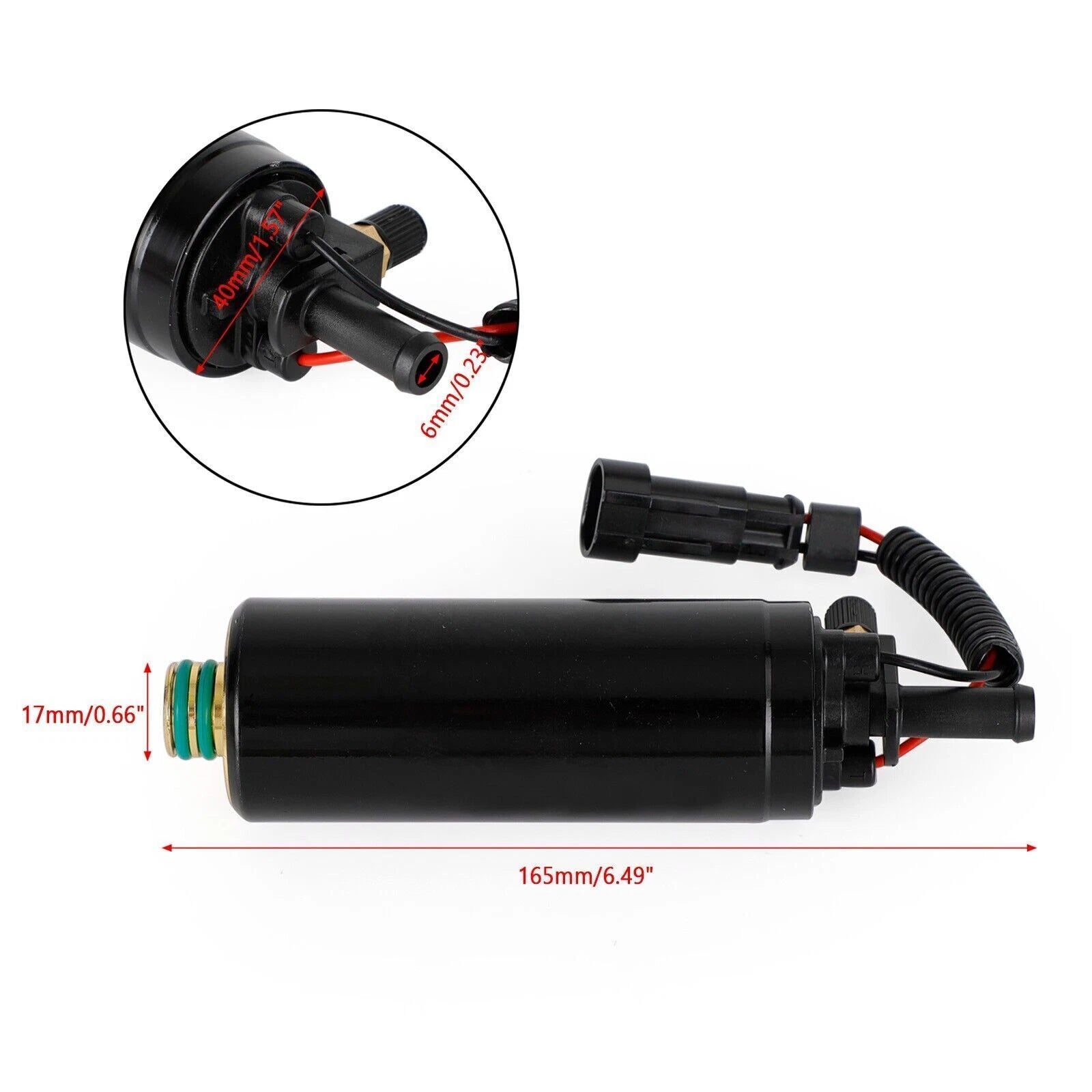 Electric Fuel Pump for Johnson/Evinrude E-Tec 200-300 HP (2004–2023) 5009118 T9