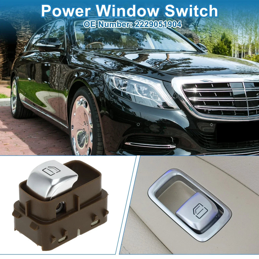Power Window Switch for Mercedes-Benz E300 GLC300 S400 S500 (2016-2023)