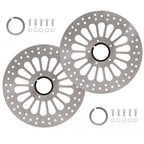 2X 11.5" Brake Rotors for Harley Sportster Softail Dyna