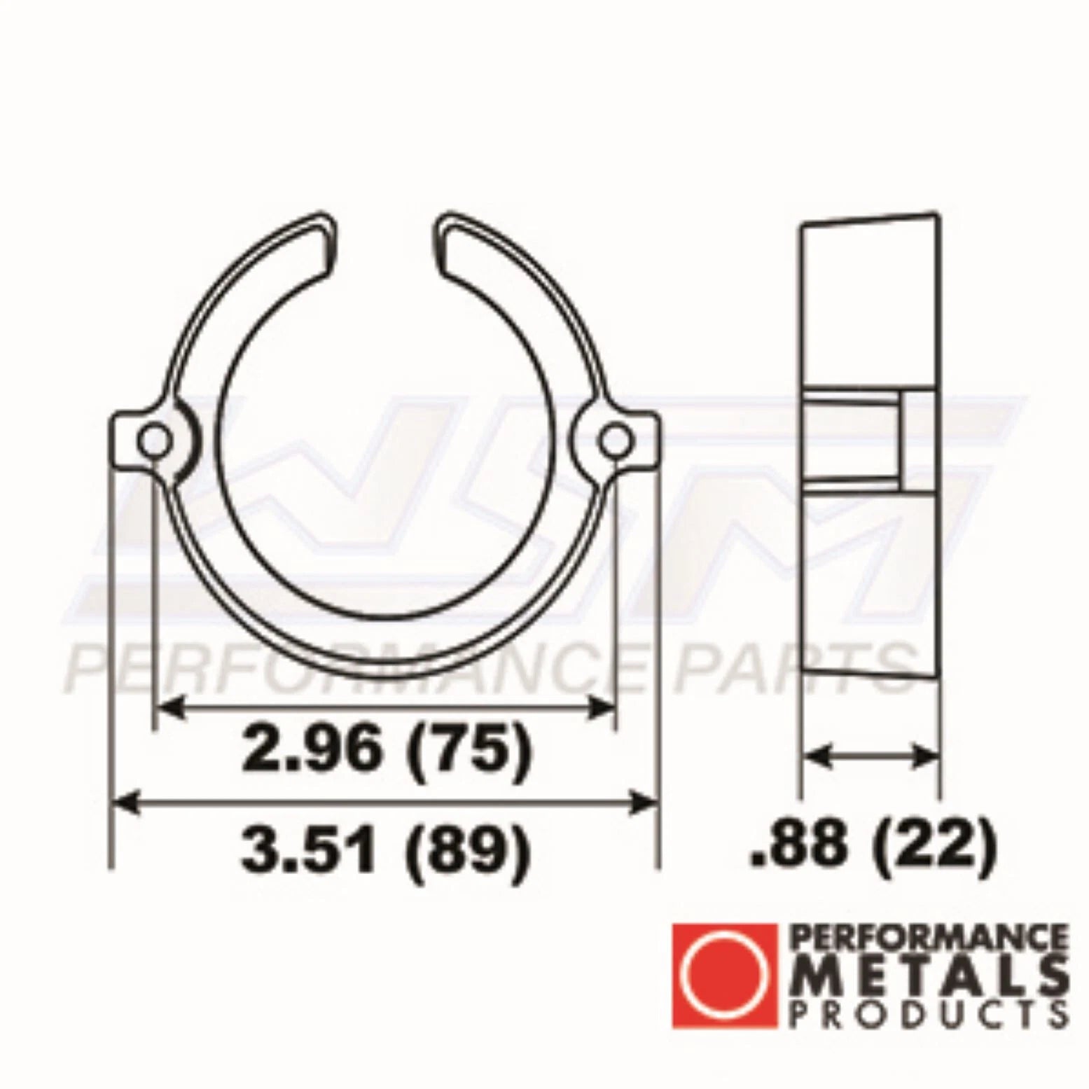 WSM Bearing Carrier Anode for Mercruiser Bravo I (PMC00048A)