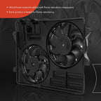 Dual Cooling Fan Assembly for Ford Mustang (2017-2023)