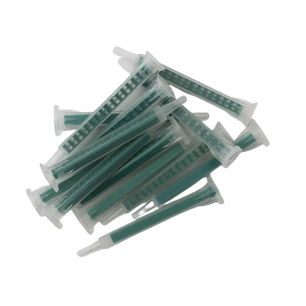 50pcs Set of Mixing Hose Tapes Nozzles for Glue Mixing