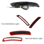 4X Smoke LED Side Marker Lights for Toyota GR Supra (2020–2025)
