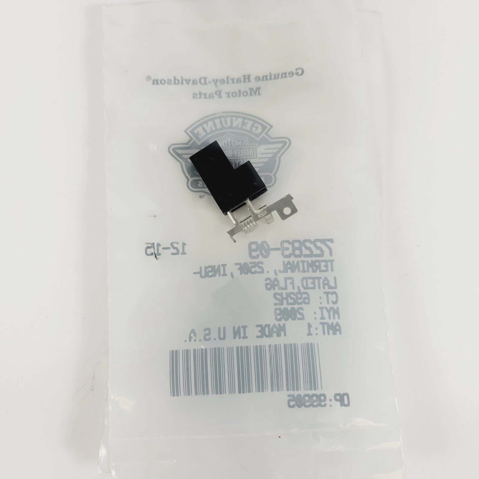OEM Horn Female Flag Wiring Terminals for Harley-Davidson Road King (2009–2023)