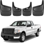 4x Front & Rear Mud Guards Splash for Ford F250 F350 F450 (2008–2010)