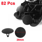 82pcs Push-Type Rivet Clip Panel Fastener for Toyota 