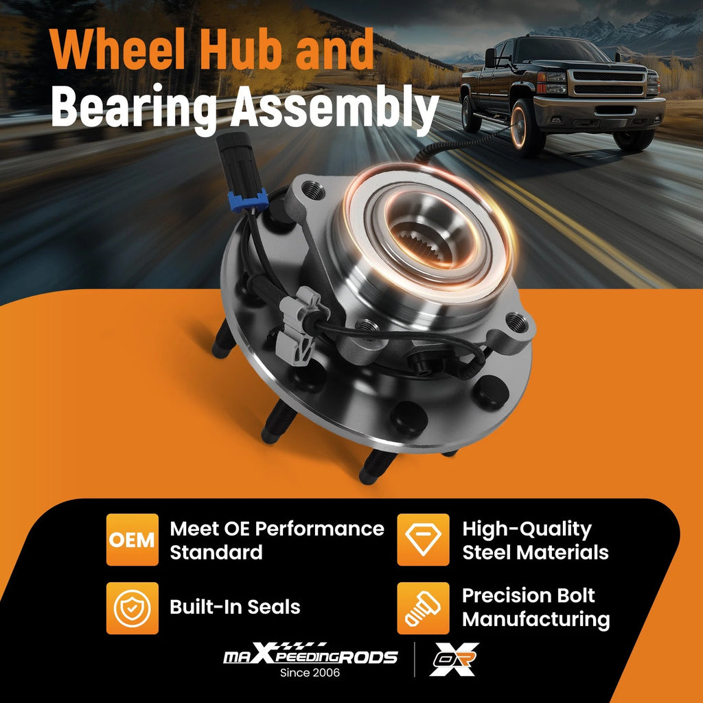 8 Bolt Wheel Hub Kit for Hummer H2 (2008–2009) SP580312 515098