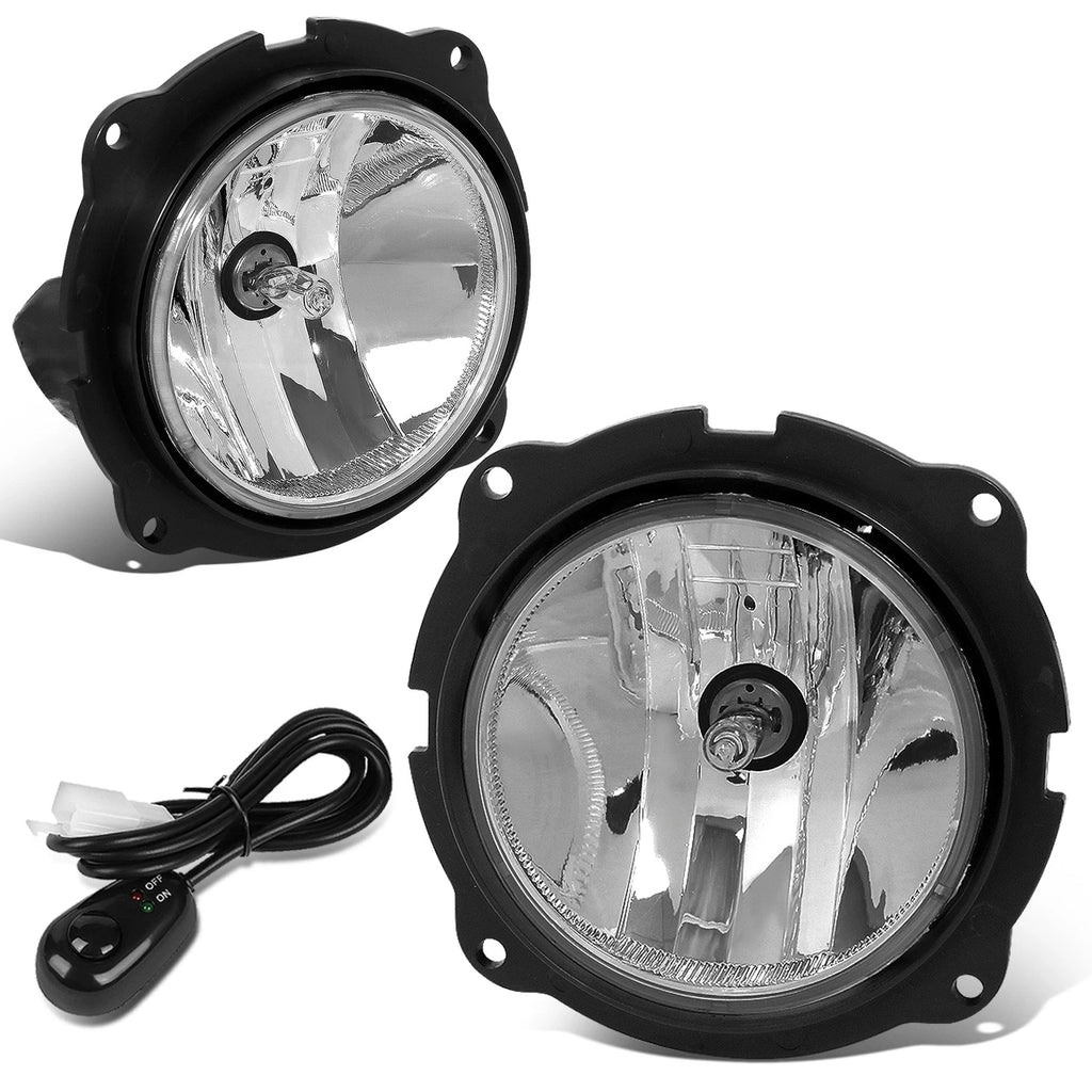 Front Bumper Fog Lights for Ford Escape (2007–2012) - Clear Lens, Switch