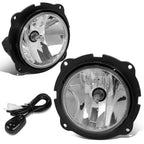 Front Bumper Fog Lights for Ford Escape (2007–2012) - Clear Lens, Switch