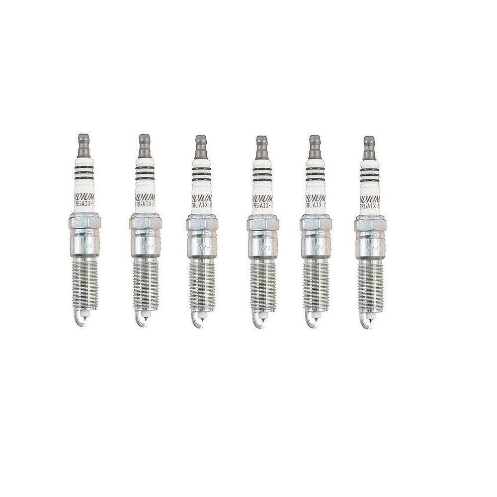 Set of 6 NGK Iridium IX Spark Plugs 2314 (LZTR5AIX-13) for Chrysler Dodge Jeep VW
