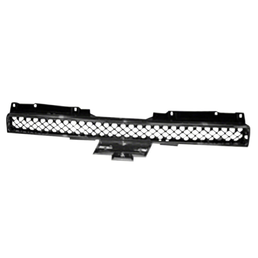Replacement Black Chrome Plastic Front Upper Grille for Toyota Hilux (2016–2020)