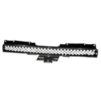 Replacement Black Chrome Plastic Front Upper Grille for Toyota Hilux (2016–2020)