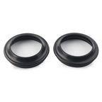 2X Front Fork Damper Shock Absorber Dust Seals for Motorcycle (35X48MM)