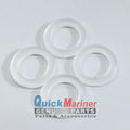 Set of 4 Gearcase Lower Unit Drain Screw Gaskets for Evinrude Johnson (311598)