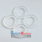 Set of 4 Gearcase Lower Unit Drain Screw Gaskets for Evinrude Johnson (311598)