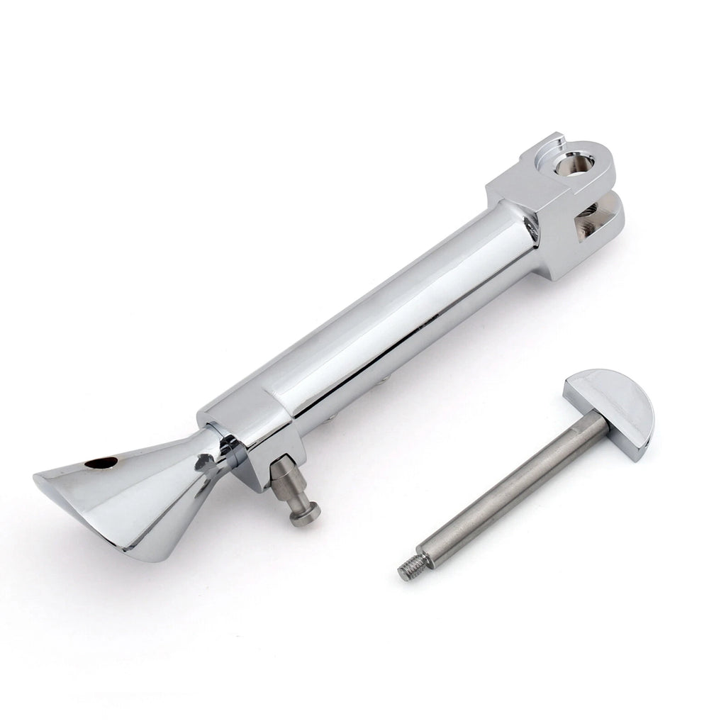 Adjustable CNC Aluminum Kickstand for Yamaha Star Vmax 1200 (1985–2008) Chrome T9