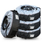 Set of 2 Tyre Bags for Gray 420D and Black 600D