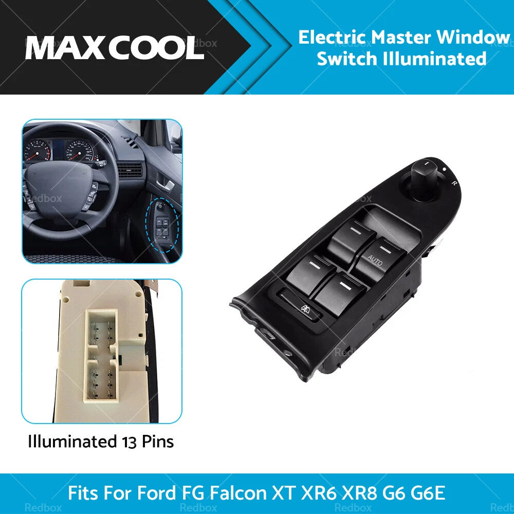 Electric Window Master Switch for Ford Falcon FG (2008–2016)