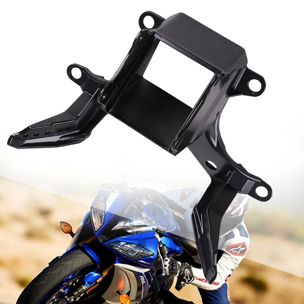 Front Upper Fairing Stay Bracket Mount for Yamaha YZF R6 (2008–2016) Black