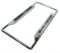 Chrome License Plate Frame with Emblem for Jeep Grand Cherokee (2011–2024)