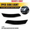 Set of 2 Smoked Lens Front Side Marker Lights for Cadillac XTS (2013–2017)