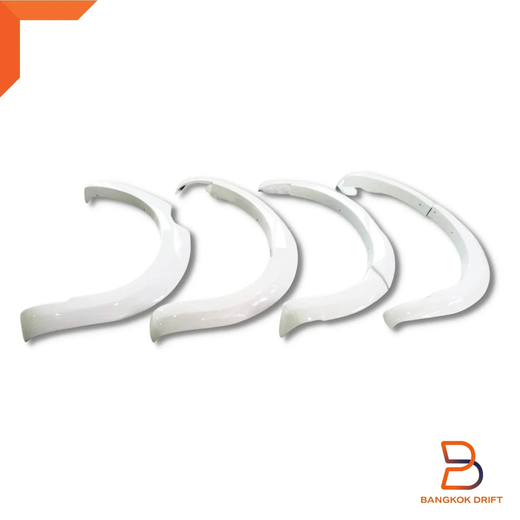 White Fender Flares for Nissan Navara NP300 D23 DX RX (2015-2019)