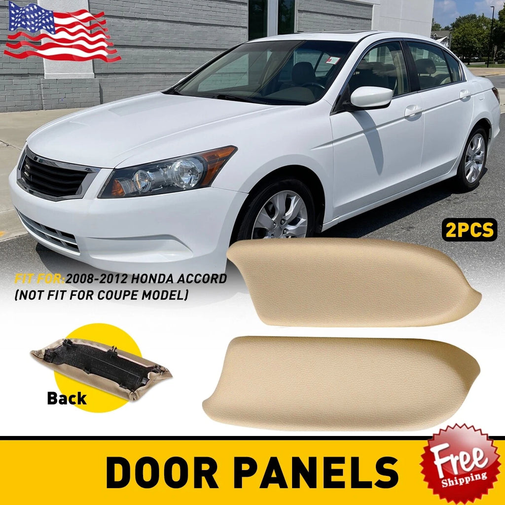 Armrest Cover for Honda Accord Sedan (2008â2012) Leather Beige