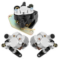 Front & Rear Brake Caliper Set for Yamaha Banshee 350 (1990–2006) w/Pads